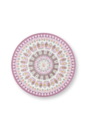 Pip Studio Lily & Lotus 17cm Tabak Pasta Tabağı Mor Pembe