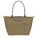 Longchamp Le Pliage Green (M) Medium Kadın Kol Çantası Enginar Yeşili