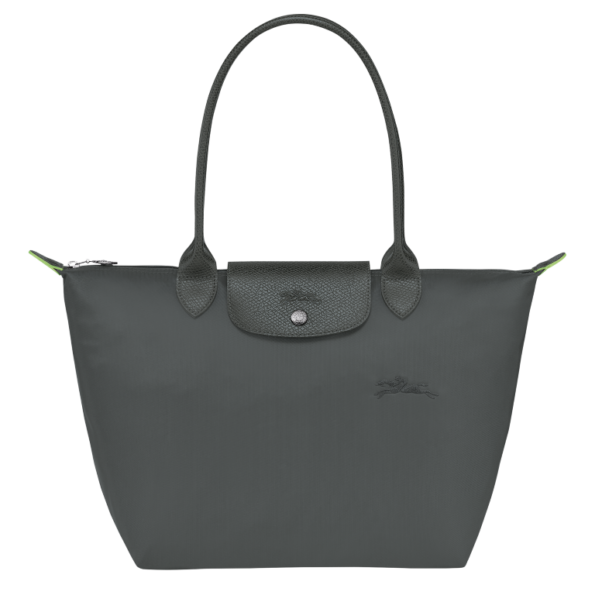 longchamp green medium shopper gri 1