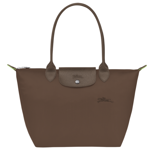longchamp green medium shopper toprak 1