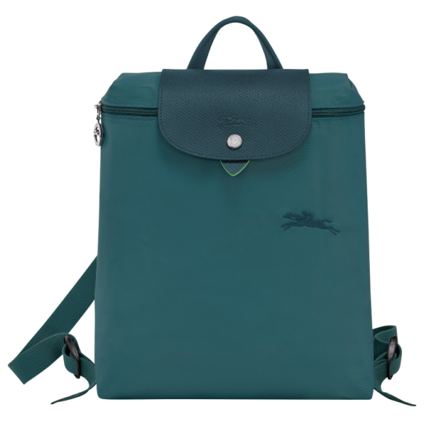 longchamp green medium sirt cantasi turkuaz 1