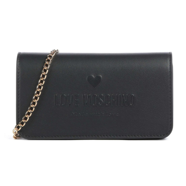love moshino clutch siyah 1
