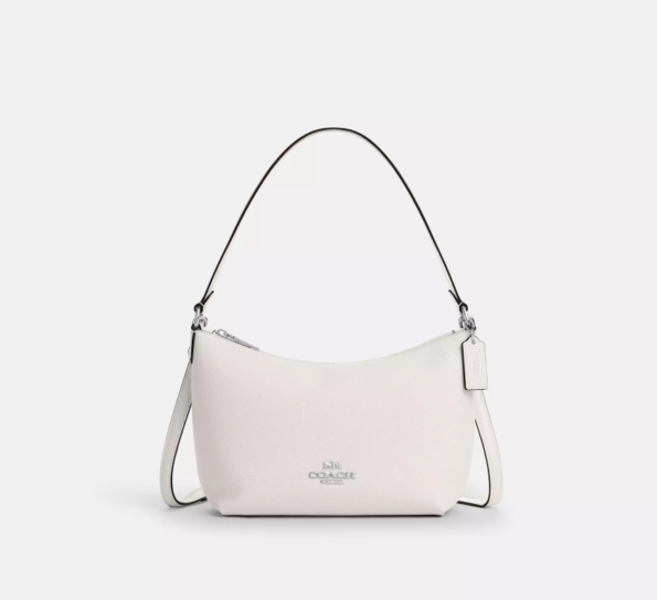 coach crossbody fermuarli beyaz 1