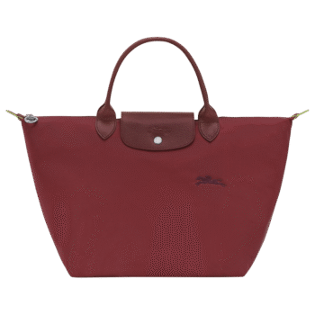 Longchamp Le Pliage Green (M) Medium Kadın El Çantası Nar Kırmızısı Pomegranate