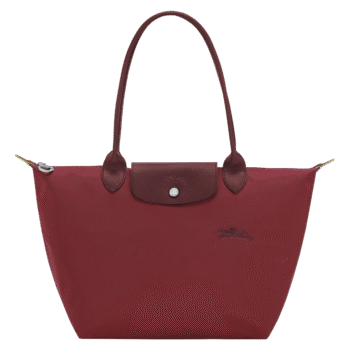 Longchamp Le Pliage Green (M) Medium Kadın Kol Çantası Nar Kırmızısı Pomegranate