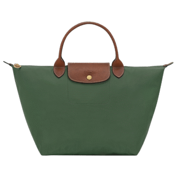 Longchamp Le Pliage Original (M) Medium Kadın El Çantası İngiliz Yeşili British