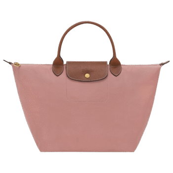 Longchamp Le Pliage Original (M) Medium Kadın El Çantası Rosa Pembe Çay
