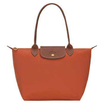 Longchamp Le Pliage Original (M) Medium Kadın Kol Çantası Kiremit Kırmızı Brick