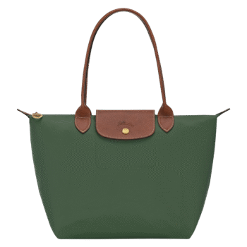 Longchamp Le Pliage Original (M) Medium Kadın Kol Çantası İngiliz Yeşili British