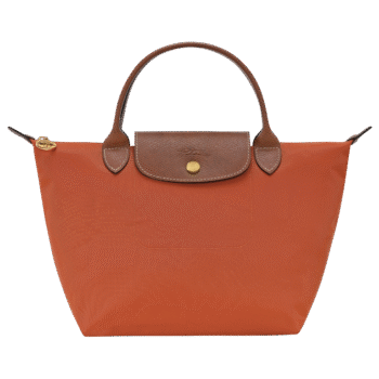 Longchamp Le Pliage Original (S) Small Kadın El Çantası Kiremit Kırmızı Brick