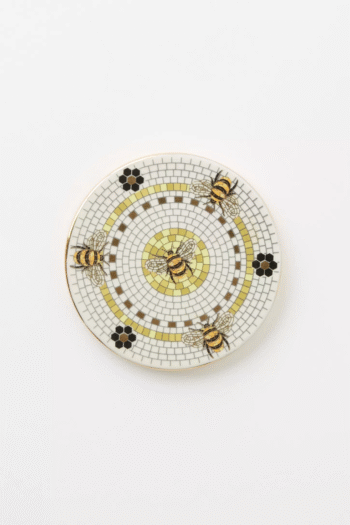 Anthropologie Bistro Bardak Altlığı Sarı Arı Desenli