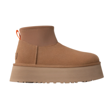 UGG Classic Mini Dipper Kadın Bot Ayakkabı Chestnut Kahverengi