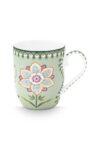 Pip Studio Lily & Lotus 145ml Kupa Small Mug Yeşil Çiçek Desenli pip-lily-lotus-145ml-mug-yesil-cicek-1