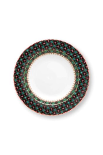 Pip Studio Berry Blues 21,5cm Çukur Tabak Yemek Tabağı Yeşil