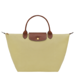 Longchamp Le Pliage Original (M) Medium Kadın El Çantası Açık Yeşil Fıstık Yeşili