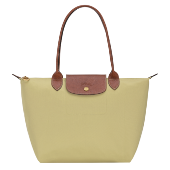 Longchamp Le Pliage Original (M) Medium Kadın Kol Çantası Açık Yeşil Fıstık Yeşili
